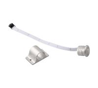 Tidevib PIR Motion Sensor with 5m Extension Cord for 12V/24V LED Step Light Controller, 120 Detection, White