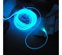 Tidevib PMMA Side Glow Optical Fiber Cable 1.5/2/3/4mm Car Lights, Decoration, Star Ceiling, Engine Illuminator, 1m Length