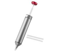 Tidevib Portable Desoldering Pump Solder Sucker with Silicone Nozzle and Aluminum Alloy Body for Welding, PCB Repair, and Electronics Components