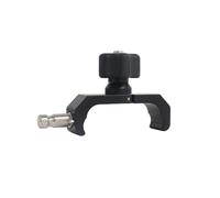 Tidevib Quick Release Data Collector Holder and Rod Clamp for HCE600/ID30 Total Stations, Aluminum Alloy Accessory, Black