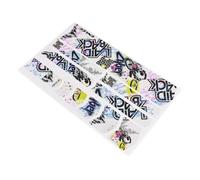 Tidevib Reflective Bicycle Frame Protection Tape TPU Anti-Scratch Waterproof Adhesive Film Stickers for Road and Mountain Bike Safety in Colourful Design