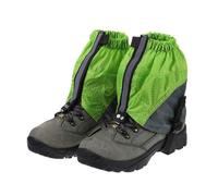 Tidevib Reflective Waterproof Hiking Gaiters, Thickened Nylon Leg Guards Desert Climbing, Adjustable Ankle Covers to Keep Trousers Clean, for Orange