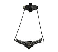 Tidevib Remote Control Fixed-Wing Aircraft Angle Meter, 0-50 Degree Goniometer with Sponge Protection Jaws for Aileron and Inclinometer Setup