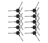 Tidevib Replacement Side Brush Set with Nylon Bristle Parts for Cleanova and Vexilar for W7 W9 W11 W15, Replacement Spares 4/10 Pieces(10 PACK)