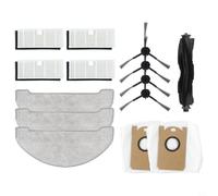 Tidevib Robot Vacuum Cleaner Accessories Kit for Honiture for Q6 Pro for Laresar for L6 Pro for AIRROBO, for T10+, for NoMo N2 Models(A)