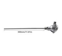 Tidevib RTD PT100 Temperature Sensor Probe with 1/2" NPT Thread, 304 Stainless Steel, for Temperature Controllers and Industrial Use