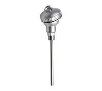 Tidevib RTD PT100 Temperature Sensor Probe with 1/2" NPT Thread, 304 Stainless Steel, for Temperature Controllers and Industrial Use