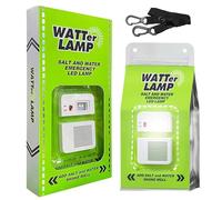 Tidevib Salt Water LED Lantern for Camping, Emergency Lighting with 140 Hours Runtime, No Battery Needed, Eco-friendly Lamp for Outdoor Adventures, Night Fishing, Home Use