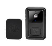 Tidevib Smart WiFi Video Doorbell with Motion Detection, 1080P HD Camera, Night Vision, Two-Way Audio, Waterproof ABS Housing, for For Tuya M9, White