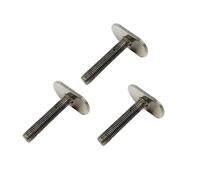 Tidevib T-Type Screws for Woodworking Machines, for 3/4 x 3/8 Inch Slots and 30mm/45mm T-Slot Rails, Metal T-Bolt Knob for Table Saw Jigs and Fixtures