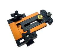 Tidevib Table Saw Cutting Guide for Precision Woodworking with Adjustable Limit and Dual Measurement Scales, Red and Black