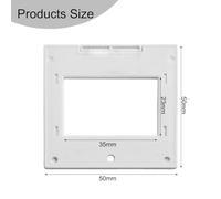 Tidevib Transmission Diffraction Grating Sheet for Spectroscopy, 50/100/300/600 Lines per mm, 50x50mm Optical Grating for Teaching and Laboratory Experiments