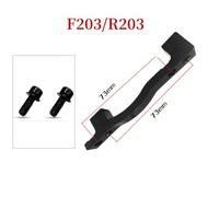 Tidevib Ultralight Aluminum Alloy Disc Brake Mount Adapter for 160/180/203mm Rotor - for Front and Rear For Bike Brakes