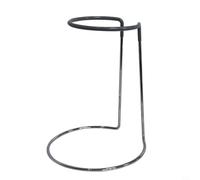 Tidevib Wine decanter drying rack with rust-resistant chrome-plated steel frame and scratch protection, for home or use, 9.64 inch tall