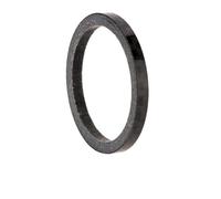 Tidevib ZTTO For Bike Headset Front Fork Spacer for 28.6mm Stem, 3K Woven Carbon Fiber, 1MM 2MM 3MM 5MM 10MM 15MM Height