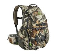 TideWe Hunting Backpack, Waterproof Camo Hunting Pack with Rain Cover, Durable Large Capacity Hunting Day Pack for Rifle Bow Gun (Next Camo G2)
