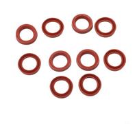 Tidgel 10-Pack Coffee Seals Silicone for durable for Krups for siemens | 10-pack value set, silicone, heat resistant up to 230C, prevents leaks, easy clean