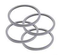 Tidgel 10 Pack Rubber Gasket Seal Ring, for Nutri 600/900/1000/1200W Series, Grey Silicone Blender Replacement Parts to Prevent Leaking, 3.1 Inch