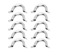 Tidgel 10 Pack Stainless Steel Pot Lid Handles, High Temperature Resistant Replacement Knobs for Soup Pots Woks Pans, Silver Kitchen Cookware Accessories