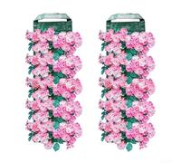 Tidgel 2 Pack Upside Down Strawberry Grow Bags with Multiple Pockets for Tomatoes Herbs Vegetables Hanging Liners Space Saving Garden 62x25cm(D)