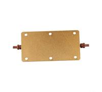 Tidgel 200W Aluminum Power Resistor 8 Ohm Fixed Load for Tube Amp Audio Speaker Dummy Load with Mounting Holes Industrial Grade(1Ohm 1R)