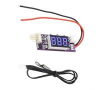 Tidgel 2pcs 12V 3A For PWM Fan Temperature Controller Module,with Digital Display for 4-Wire Desktop Cooling Regulation(C)