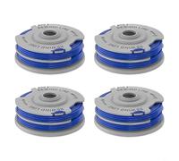 Tidgel 4 Or 6 Pack Autofeed Trimmer Spool With 1.65mm Line, For Flymo FL289, for CONTOUR 500, Power Trim 500XT, Multi Trim 250D 300D, 11M Nylon Replacement(4pcs)