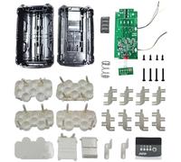 Tidgel 40V Lithium Battery PCB Circuit Board for Compatible Tool OP4040 OP4026A, Replacement Case with Overcharge Protection for DIY Power Tools(B)