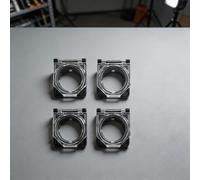 Tidgel 4pcs Protective Button Covers for 22 mm Switches Constructed from Transparent PC to Resist Water Dust and Degradation