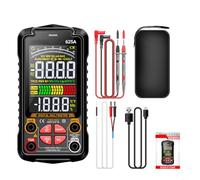 Tidgel 625A Digital Multimeter 1000V AC/DC Rechargeable NCV Detection Color Display Anti-Burn for Electricians Home Industrial Testing