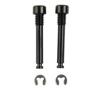 Tidgel Alloy Disc Brake Bolts With Consistent Thread Depth For SRAM Brake Caliper Mounting On Frames With IS Or Flat Mount(Black)