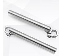 Tidgel Alloy Motorcycle Handlebars Silver Direct Fit Carb
