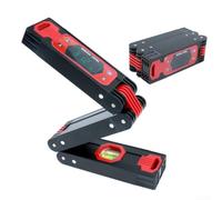 Tidgel Aluminum Alloy Digital Level Ruler 15cm Foldable