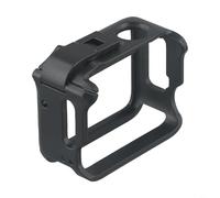 Tidgel Aluminum Alloy Protective Frame with Dual Cold Shoe Mounts for Insta360 GO 3, Shockproof Housing Shell for Vertical and Horizontal