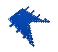 Tidgel Aluminum Alloy Woodworking Gauge 2-in-1 Tenon Limit Ruler for IMPERIAL Scale Precise Depth Height Measurement for Table Saw Cutting Jigs