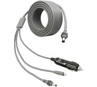 Tidgel Car Power Cable DC to USB-C 100W PD Fast Charging Adapter Cord for RV Camper Van Truck Boat 12-24V Gray 5M Options Easy And Quick To Use(3 Meters)