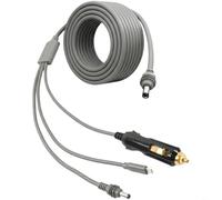 Tidgel Car Power Cable DC to USB-C 100W PD Fast Charging Adapter Cord for RV Camper Van Truck Boat 12-24V Gray 5M Options Easy And Quick To Use(5 Meters)