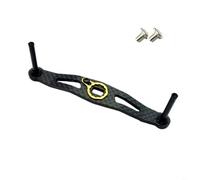 Tidgel Carbon Fiber Fishing Reel Handle for DAIWA for ABU Baitcasting 95mm Wheelbase Black Gold Red Purple Blue Silver Pink Navy(for CHAMPAGNE)