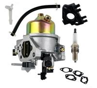 Tidgel Carburetor Kit for Honda for gx390 for gx340 11HP 13HP Engine | Cast metal construction, wear resistant, long for service life, silvery finish, for durable under stress