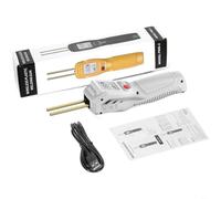 Tidgel Cordless Plastic Welder with LCD Display, 5000mAh USB Rechargeable Hot Air Welding Tool for Car Bumper Repair, 3-5s Fast Heat-Up(White)