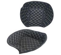 Tidgel Custom Fit Trunk Mat Liner for SHAD SH29 23/36 Side Box, PU Non-Slip Upper Lower Set, Black Motorcycle Luggage Protection