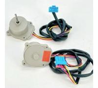 Tidgel DC12V Refrigerator Fan Motor Replacement for LG Condenser Models, Adjustable Airflow, Compact 11x7x5cm Design, White Finish