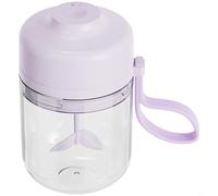 Tidgel Electric Mixing Cup, 400ML Auto Stirrer with 7000 RPM Motor, USB-C Rechargeable Shaker Bottle for Coffee Protein Smoothies, White(Light Purple)