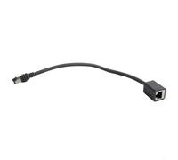 Tidgel Ethernet Adapter for Starlink Gen 3, IP68 Waterproof 1200Mbps High-Speed Cable, Shielded Copper Wire for Outdoor for SATELLITE Dish to Router Connection, Grey(Router Side)