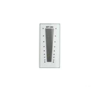 Tidgel Fabric Density Mirror for Accurate Thread Count Measurement, Glass Scale 10-300 Threads/inch, Essential Tool for Textile Quality Control and Fabric Analysis(SFY280)