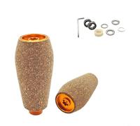 Tidgel Fishing Reel Knob For DRT MK1 for Daiwa Tatula for Zillion EVA Rubber Cork Handle Grip Purple Gold Red Silver Gray Black Set Kit(2set gold)
