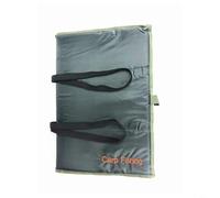 Tidgel Fishing Unhooking Mat 97x47cm Padded Carp Landing Net Pad with Handles for Fish Care Protection Dark Green