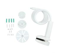 Tidgel Flexible Baby Camera Holder Stand 360 Degree Adjustable Metal Crib Mount for HelloBaby Infant Optics 8 Pro for Nanit for Eufy Owlet(0.5m)