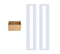 Tidgel Foldable Silicone Parking Lot Line Template 96.5 X 10.6 In Reusable Stencil For Driveway Pavement Marking And Outdoor Parking Spaces(2 templates)