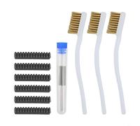 Tidgel for 3D Printer Cleaning Kit with 0.4mm Steel Needles, Silicone Brush for Bambu Lab A1, Nozzle Maintenance Tools for Clog Removal and Print Quality